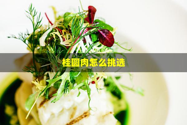 桂圆肉怎么挑选