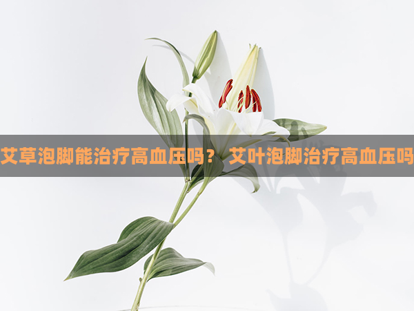 艾草泡脚能治疗高血压吗？ 艾叶泡脚治疗高血压吗