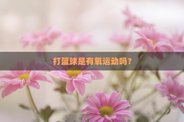 打篮球是有氧运动吗？